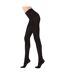 Collant Femme Confort et Résistance DIAMANTINO Pack de 3 Collants Opaque Microfibre Noir
