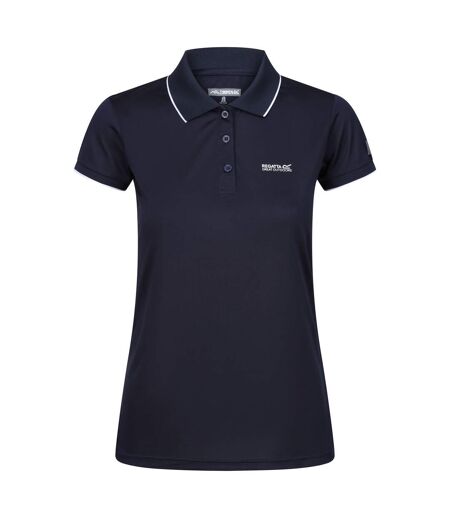 Polo manches courtes remex femme bleu marine uni Regatta