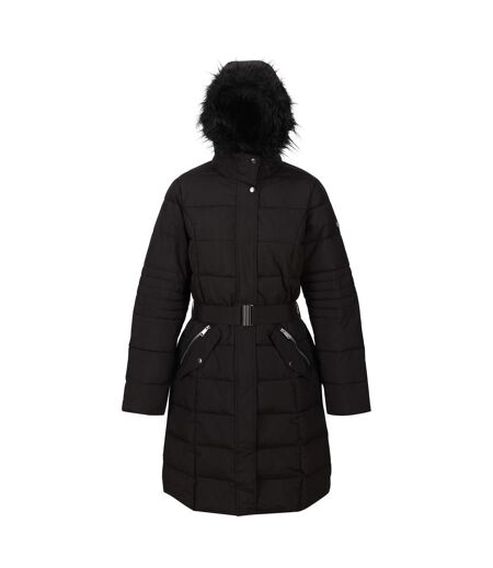 Regatta Womens/Ladies Decima Quilted Padded Jacket (Black) - UTRG9239