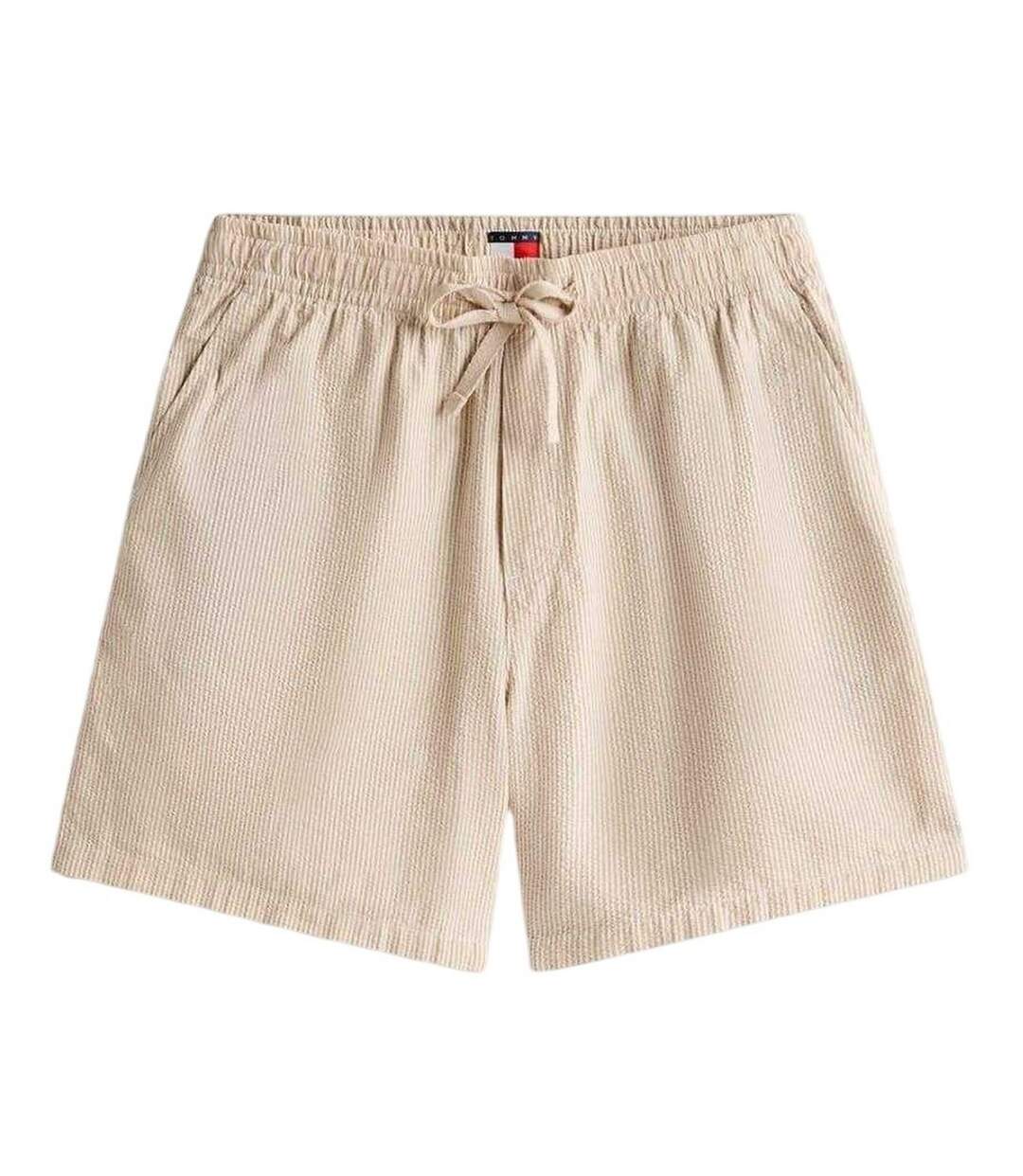 Short Décontracté Motif/style À Rayures Homme Marron Clair Tommy Jeans-2