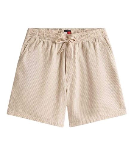 Short Décontracté Motif/style À Rayures Homme Marron Clair Tommy Jeans