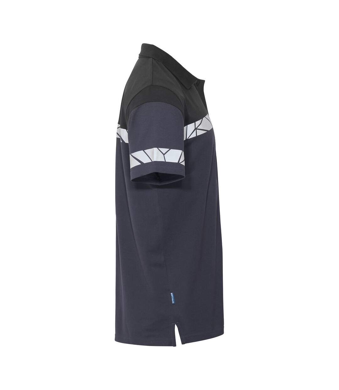 Polo Progression Homme Bleu Marine Noir Projob-4
