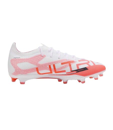 Mens Ultra Pro Firm Ground Football Boots  White Puma