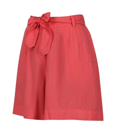 Womens/ladies Sabela Tie Belt Shorts Peach Regatta