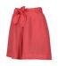 Womens/ladies Sabela Tie Belt Shorts Peach Regatta-1