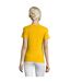 T-shirt Regent Femme Jaune Or SOLS-2