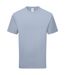 T-shirt Pure Adulte Bleu Pâle Fruit Of The Loom-2