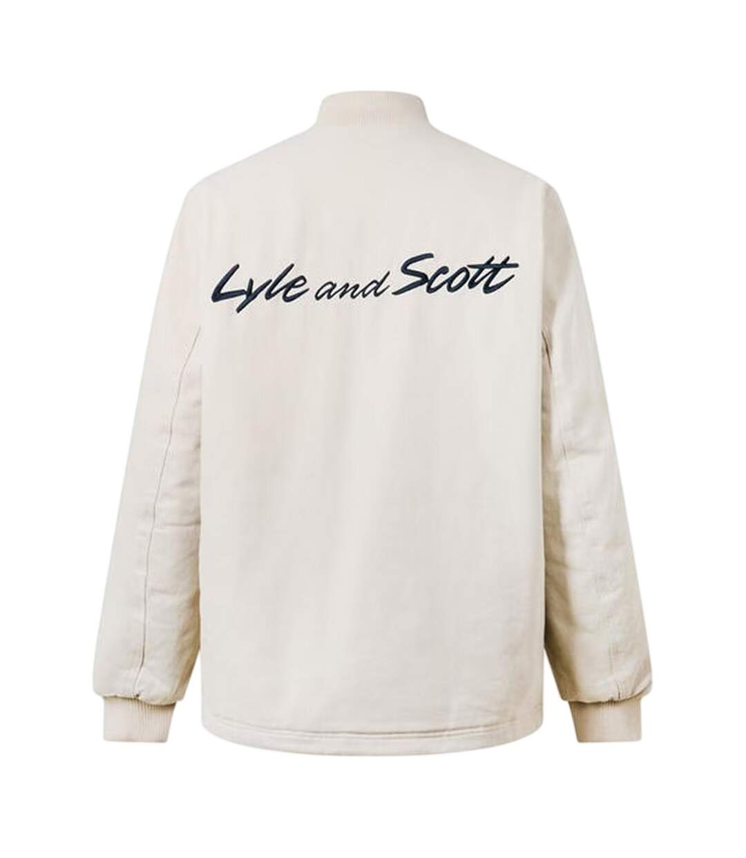 Veste Rembourrée Motif/style Logo Homme Beige Lyle & Scott-2