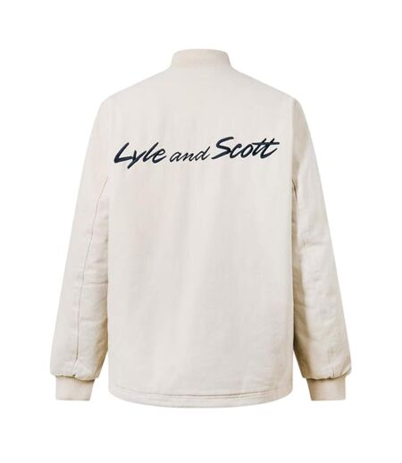 Veste Rembourrée Motif/style Logo Homme Beige Lyle & Scott