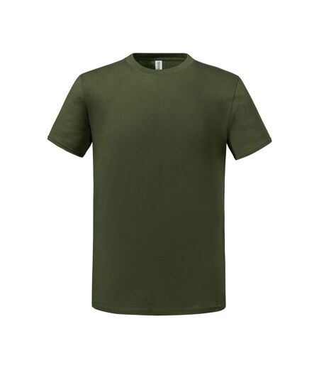 T-shirt Essential Homme Vert Kaki Jerzees