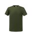 T-shirt Essential Homme Vert Kaki Jerzees-2