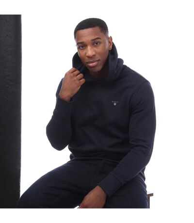 Sweat À Capuche Homme Bleu Gant