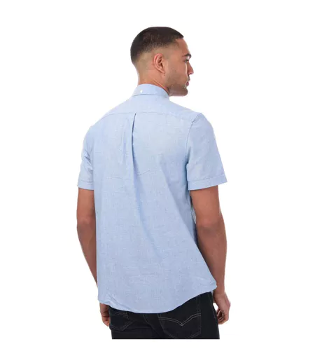 Chemise Manches Courtes Drayton Homme Bleu Farah