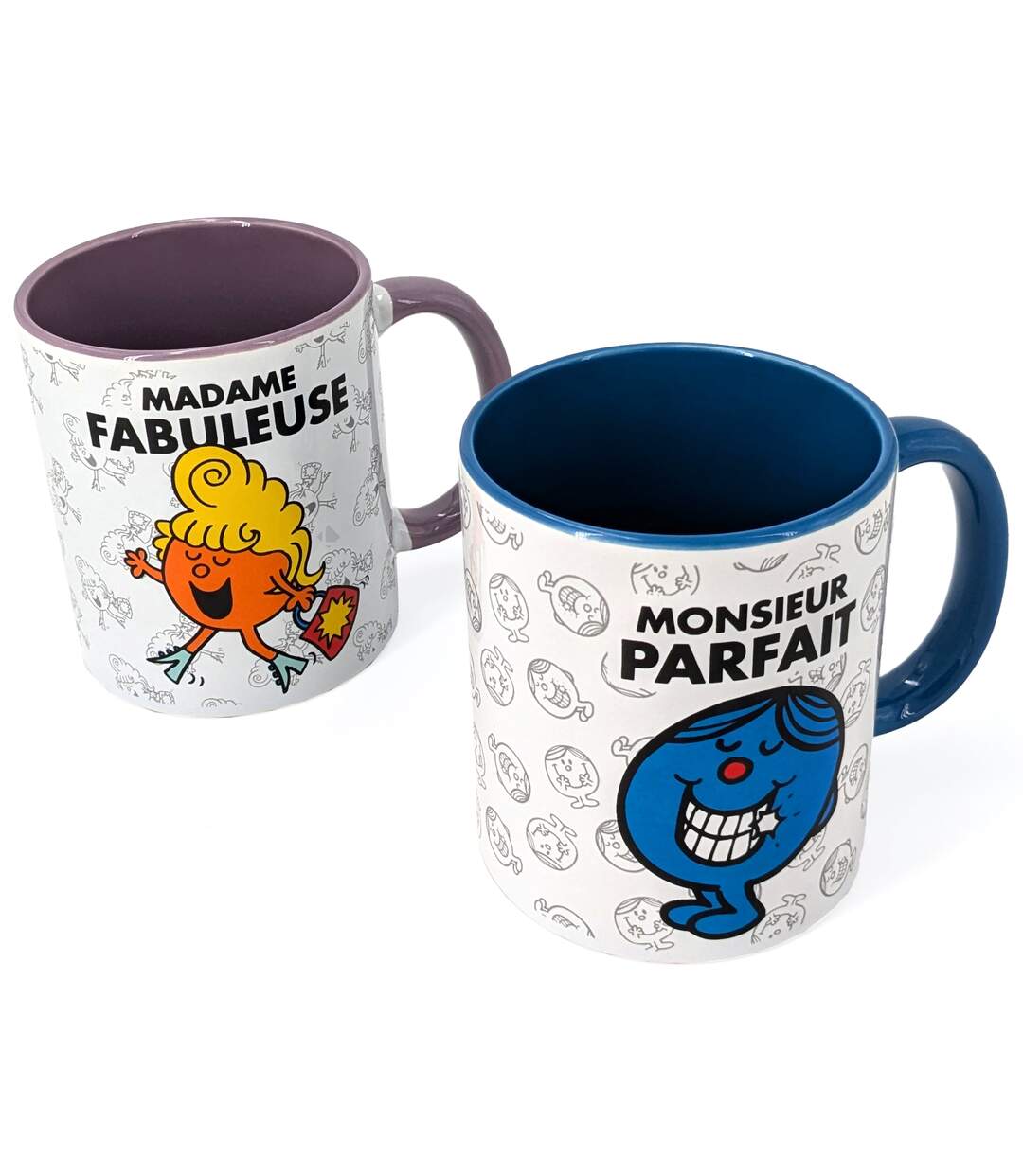 Mug MONSIEUR MADAME 30 cl 2 pièces Mme Fabuleuse-1