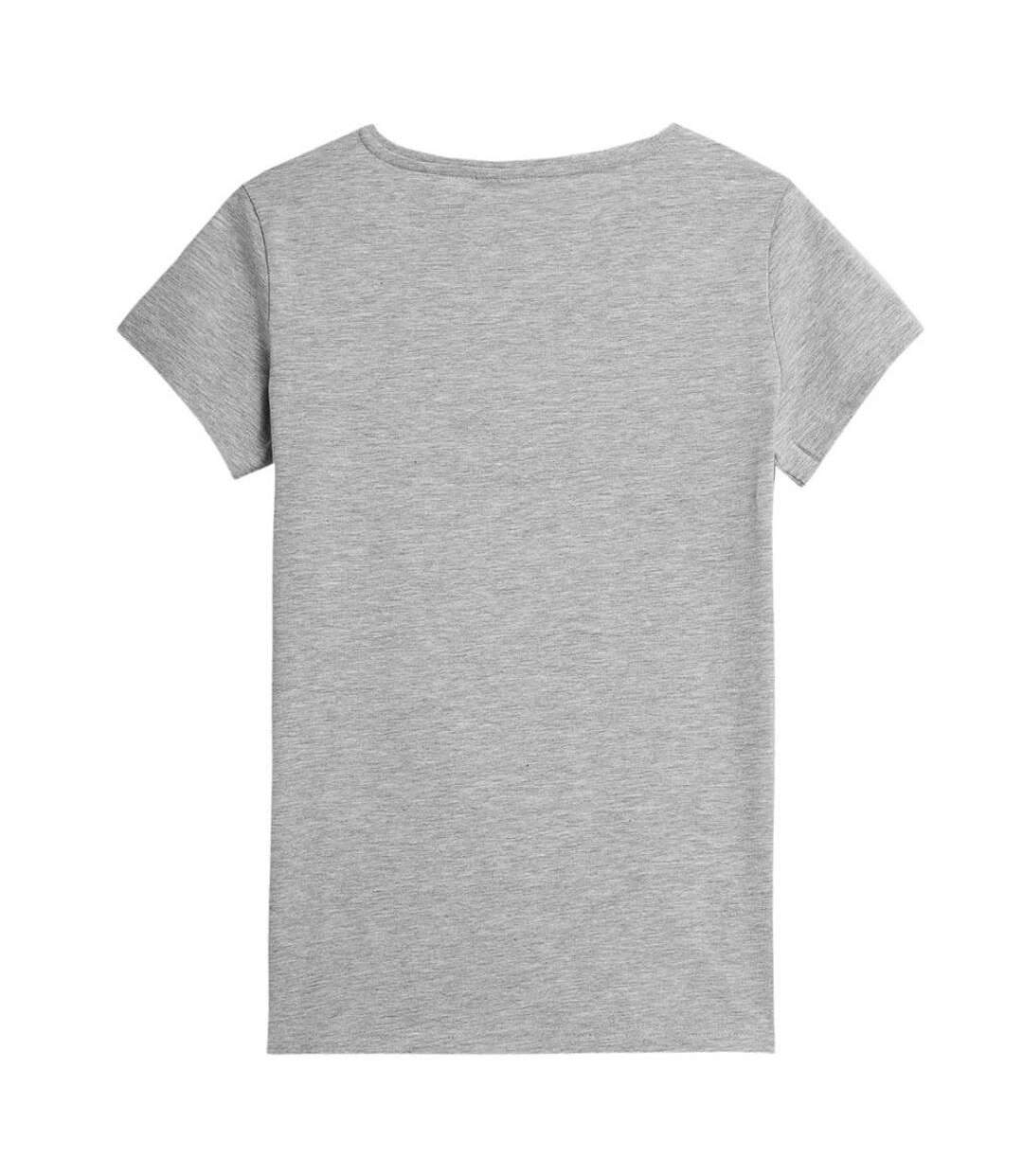 T-shirt H4l22 Tsd350 Femme Gris 4F-3