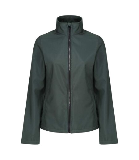 Regatta Standout Womens/Ladies Ablaze Printable Soft Shell Jacket (Dark Spruce/Black) - UTPC3285