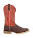 Mens Rebel Pro Full Grain Leather Cowboy Boots Worn Brown Chili Pepper Durango-4