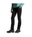 Pantalon Uni À Taille Mi-haute Kiwi Pro Femme Noir Craghoppers-1
