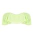 Haut De Maillot De Bain Motif/style Ruché Femme Vert Turquoise Pâle Brave Soul-2