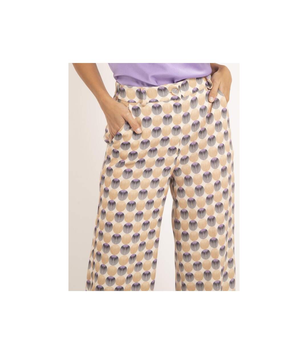 Pantalon motifs ETHANA - Dona X Lisa-3