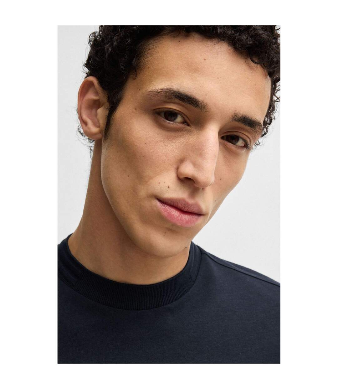 T-shirt P-thompson Homme Bleu Foncé Boss-4
