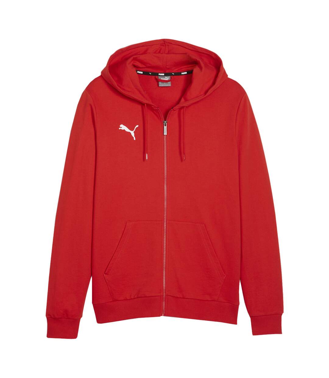 Sweat À Capuche Team Goal Homme Rouge Puma-2