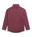 Prague Polaire Demi-zip Homme Bordeaux Animal-2