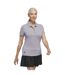 Polo Ottoman Femme Noir Gris Adidas-4