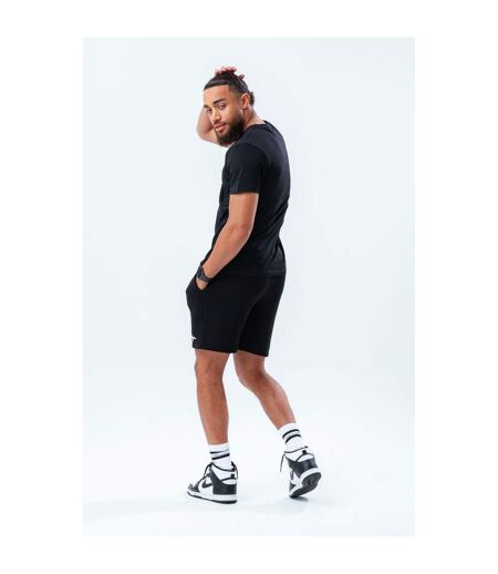 Hype Mens T-Shirt & Shorts Set (Black) - UTHY6598