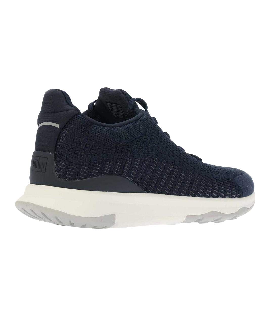 Womens/ladies Vitamin Ffx Knitted Trainers Navy FitFlop-2