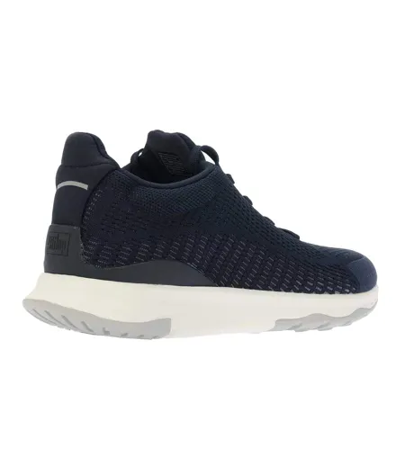 Womens/ladies Vitamin Ffx Knitted Trainers Navy FitFlop