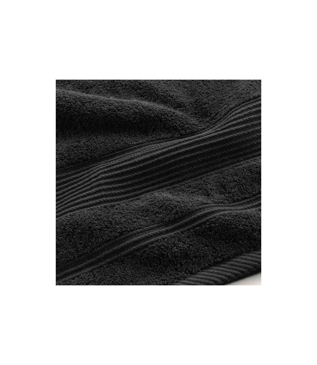 Drap de Bain Tendresse 90x150cm Noir-4