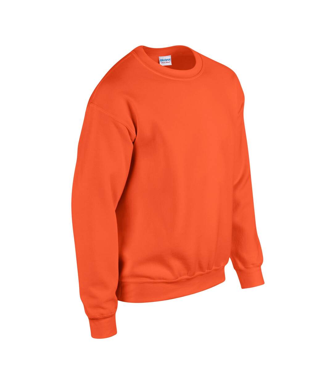 Mens Heavy Blend Sweatshirt Orange Gildan-3