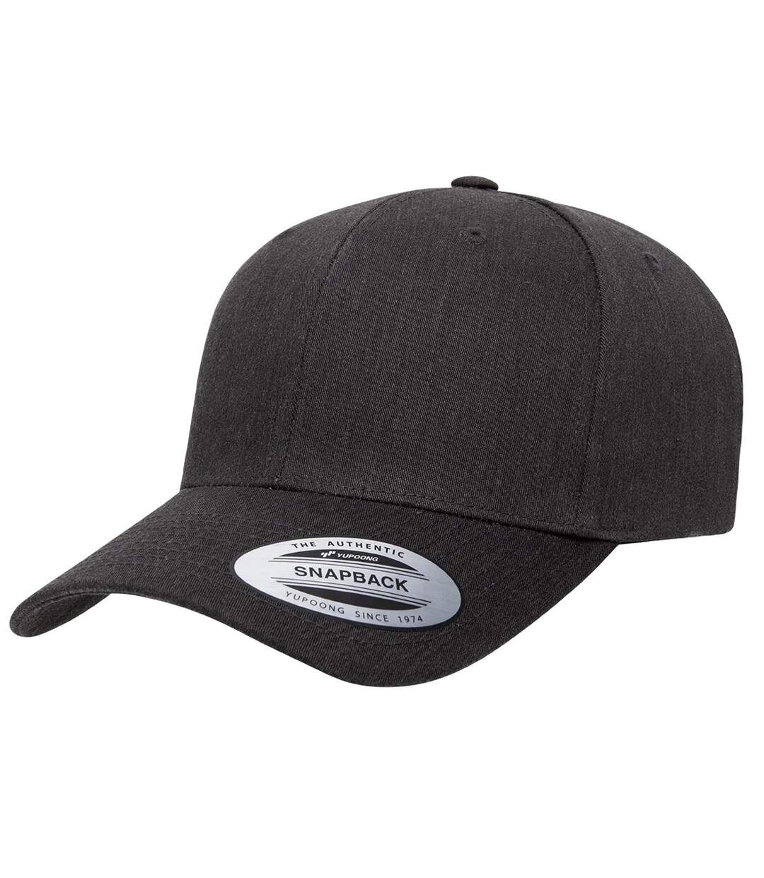 Casquette Ajustable Classic Gris Foncé Chiné Flexfit-3