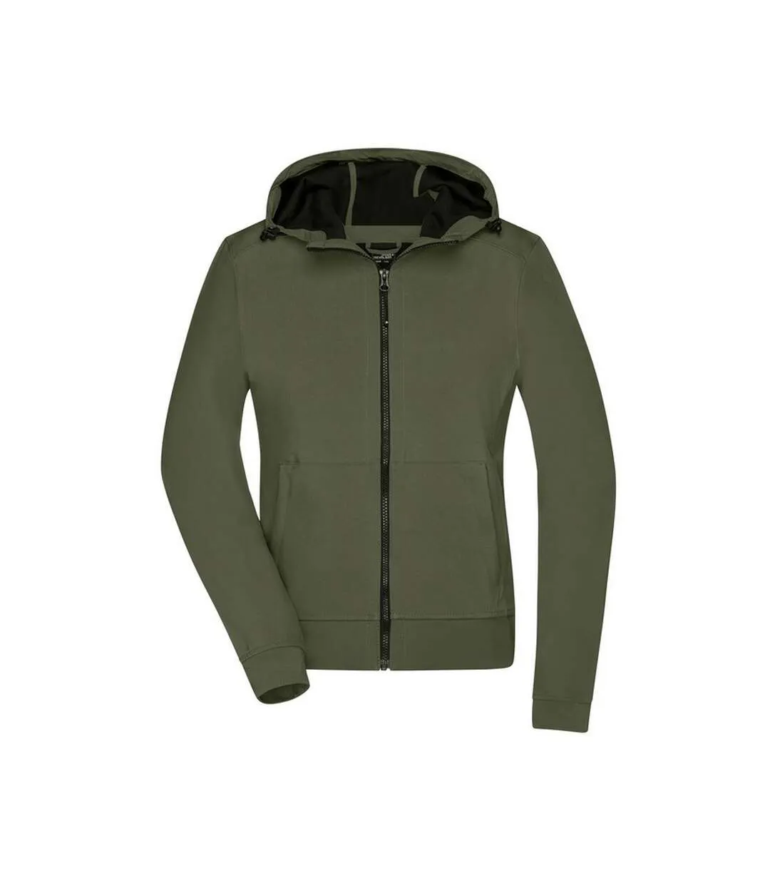Veste Softshell Femme Olive Camouflage James And Nicholson-1