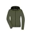 Veste Softshell Femme Olive Camouflage James And Nicholson-1
