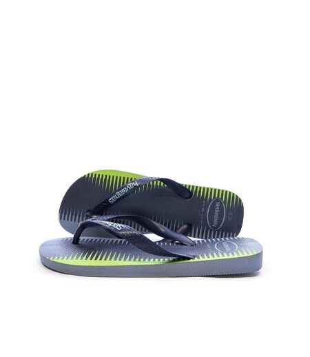 Tongs marine/vert homme havaianas trend logo - 39/40