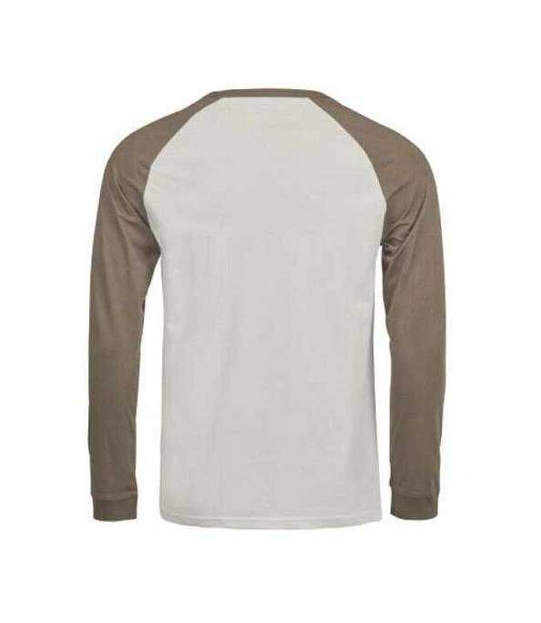 Mens Unlabeled Long-sleeved Baseball T-shirt Cement Clay Tee Jays-2