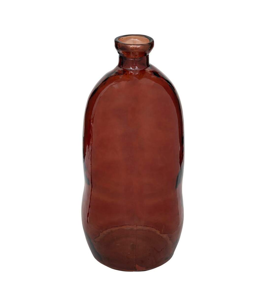 Vase Bouteille en Verre Uly 73cm Ambre-1