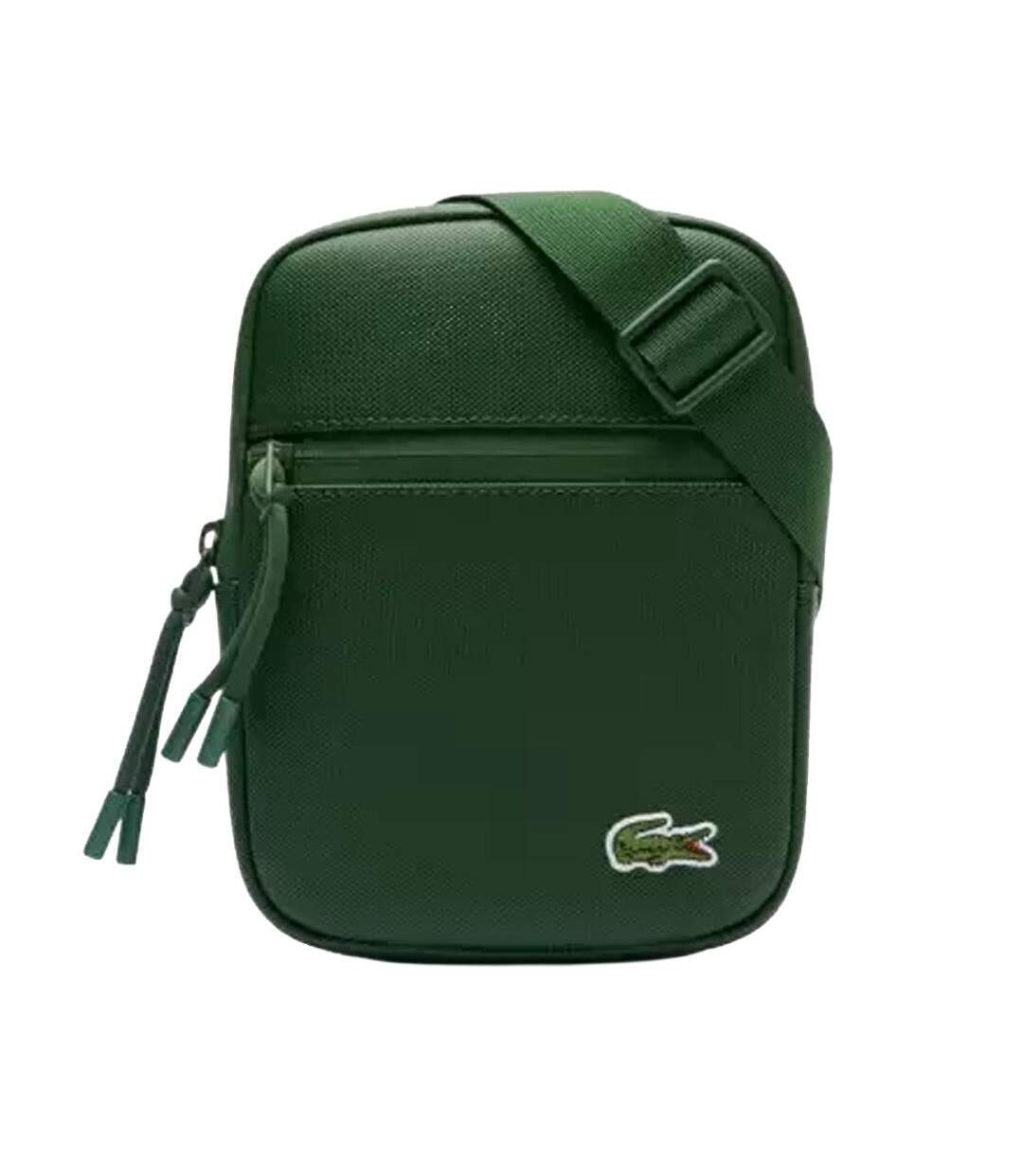 Sacoche verte homme lacoste crossover-1