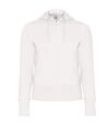 B&C Womens/Ladies Full Zip Hooded Sweatshirt/Hoodie (White)