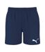 Short De Bain Motif/style Logo Homme Bleu Marine Puma-2
