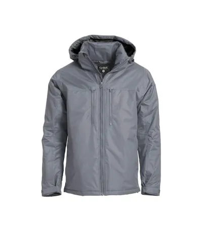 Mens Kingslake Waterproof Jacket Grey Clique