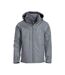 Mens Kingslake Waterproof Jacket Grey Clique-1
