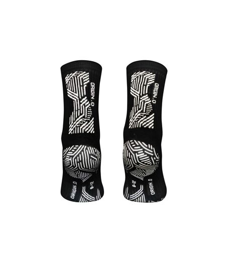 Chaussettes de sport origin.0 adulte noir / blanc Precision