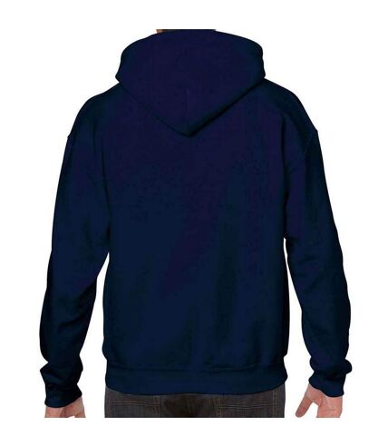 Sweat à capuche adulte bleu marine Gildan