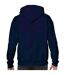 Unisex adult heavy blend hoodie navy Gildan