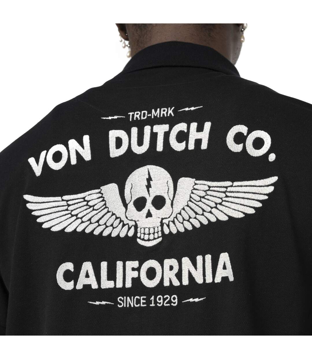 Polo homme manches courtes avec broderie Company Vondutch-4