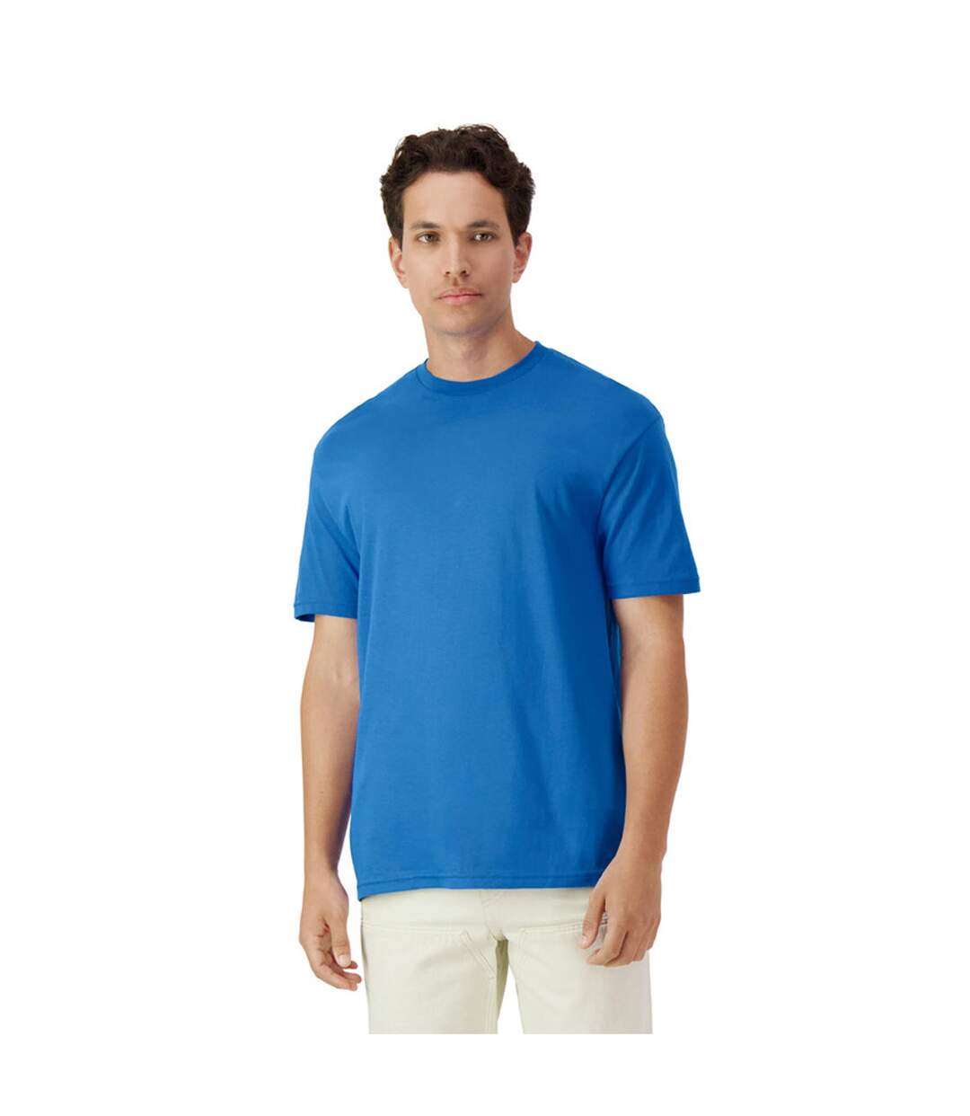 T-shirt Adulte Bleu Roi Gildan-2