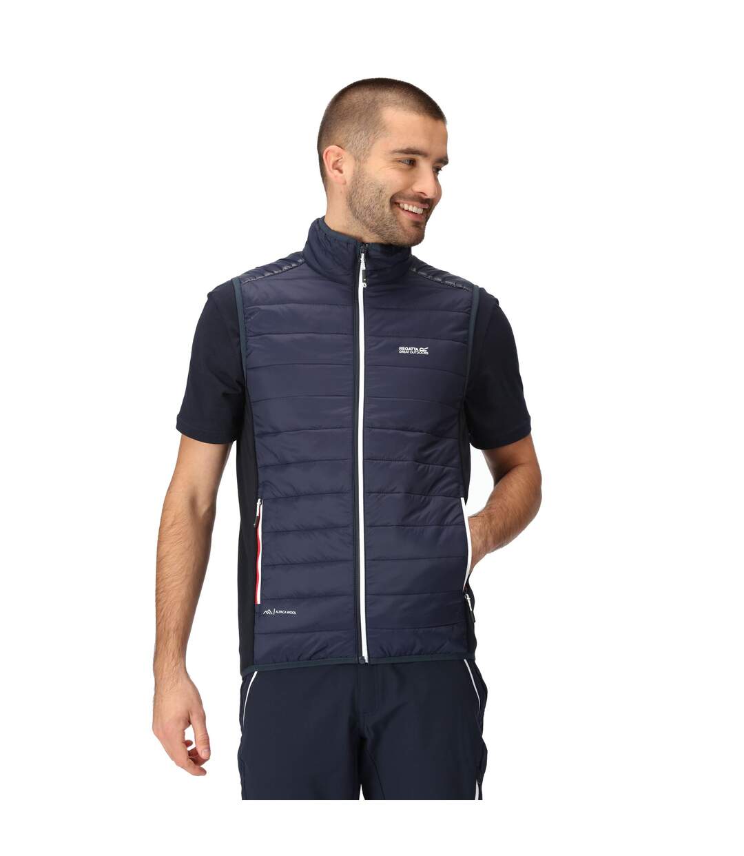 Mens halton vii padded gilet navy Regatta